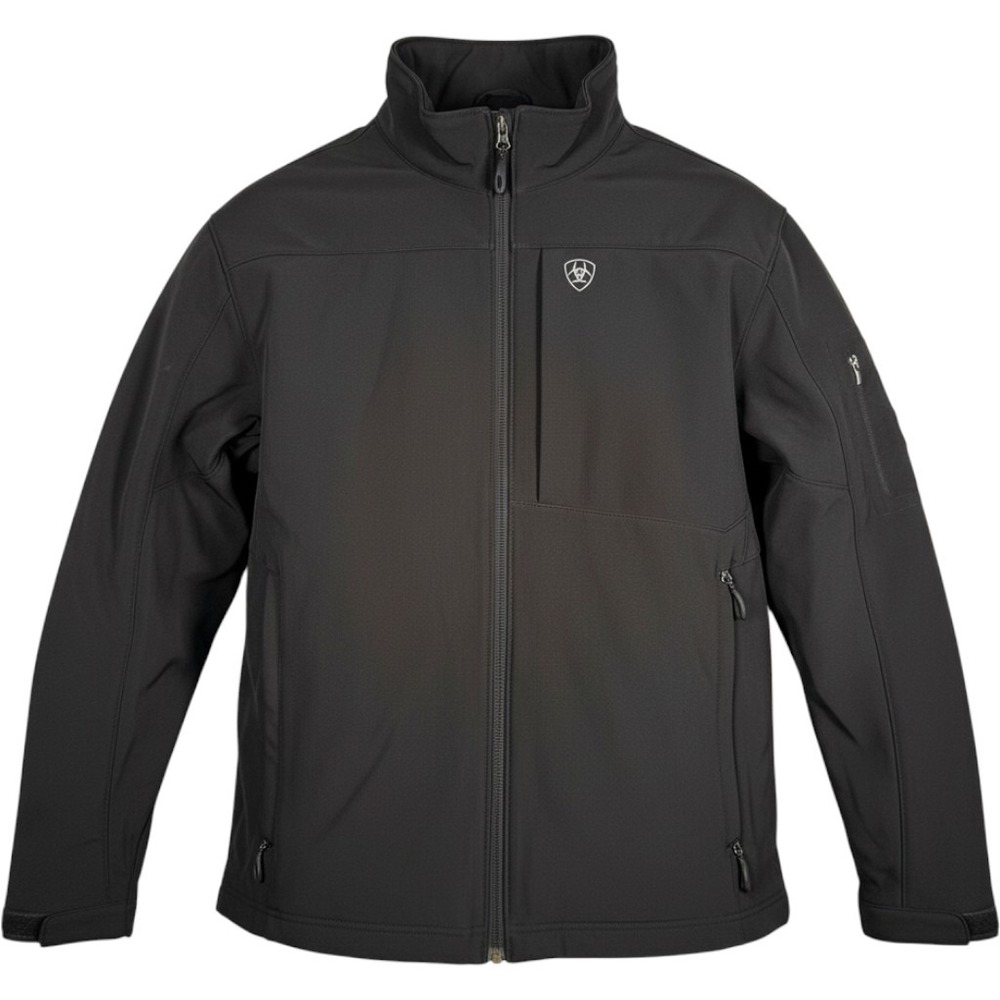 Ariat Vernon 2.0 Softshell Jacket Wind Water Resistant Black 3XLTall NWT
